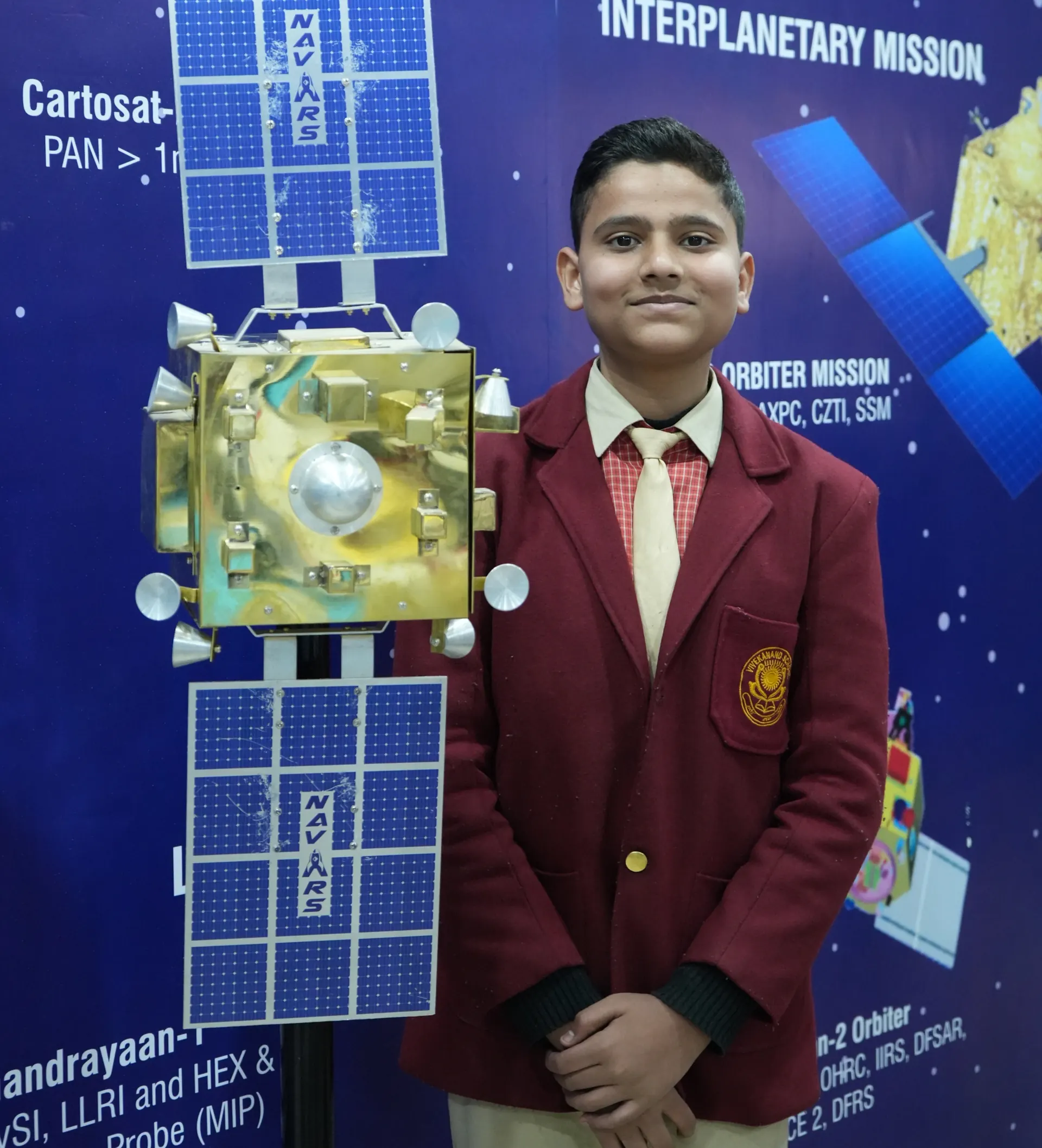 Students at St. Vivekanand School, representing our mission