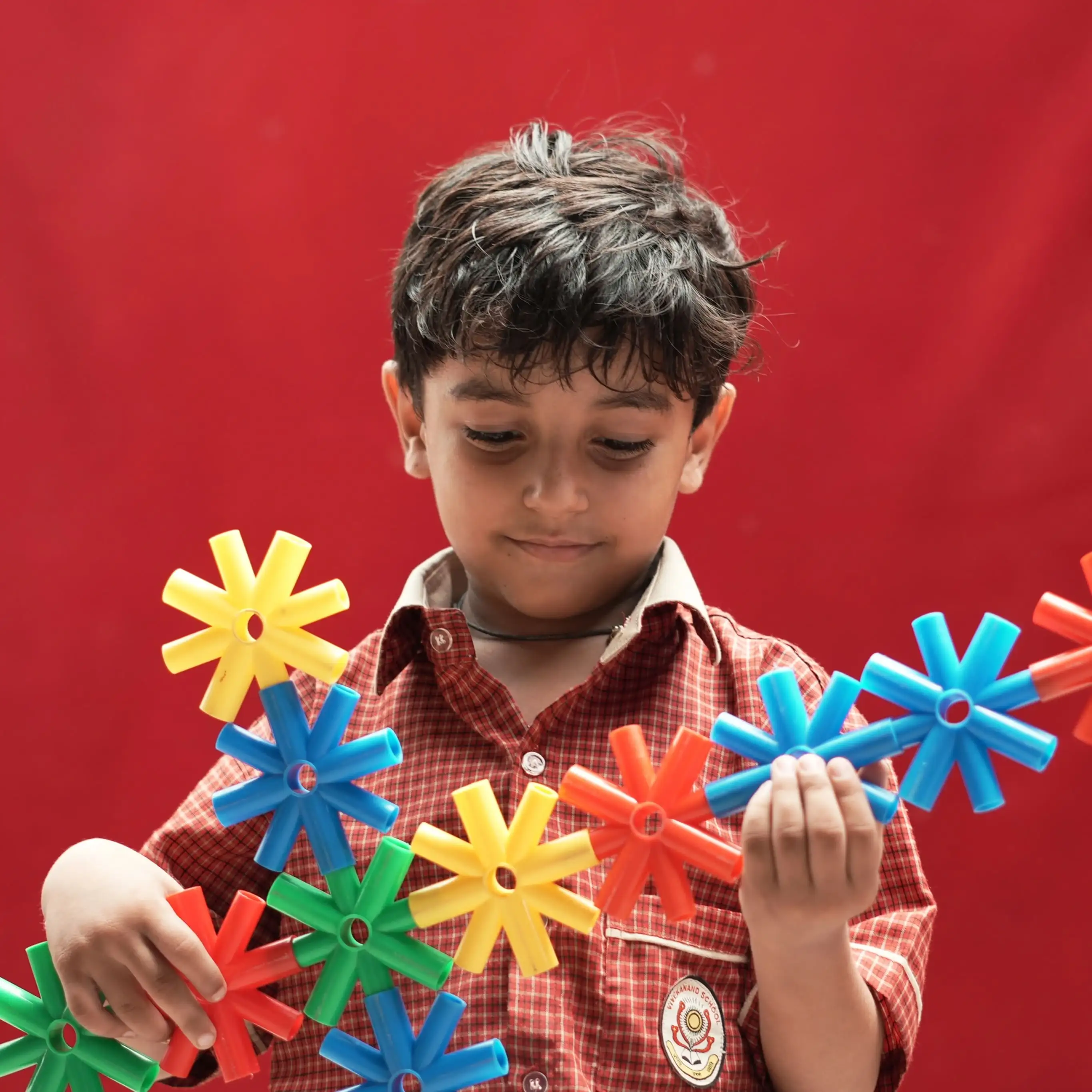 STEM learning at St. Vivekanand School, representing our vision